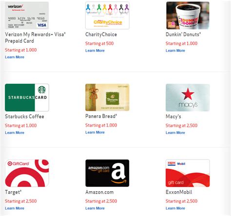 verizon smart rewards points for gift card|Verizon rewards redeem.